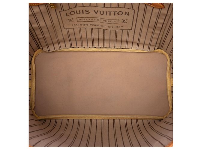Louis Vuitton Brown Monogram Neverfull MM Braun - Ansicht 4