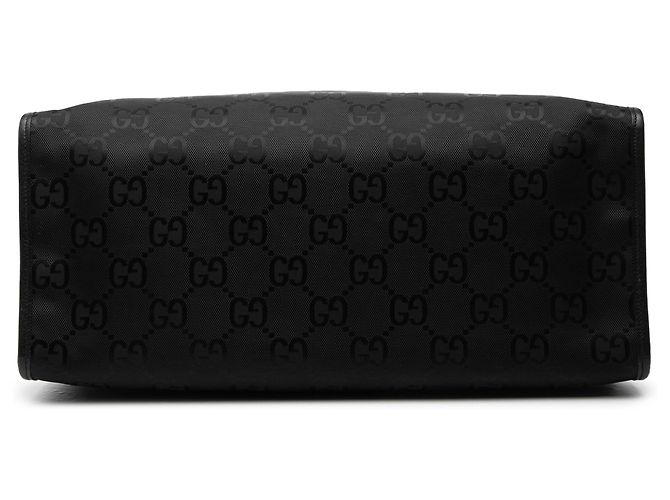 Gucci Black GG Econyl Off The Grid Convertible Tote Schwarz - Ansicht 3