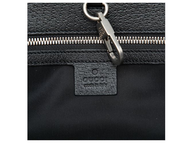 Gucci Black GG Econyl Off The Grid Convertible Tote Schwarz - Ansicht 5