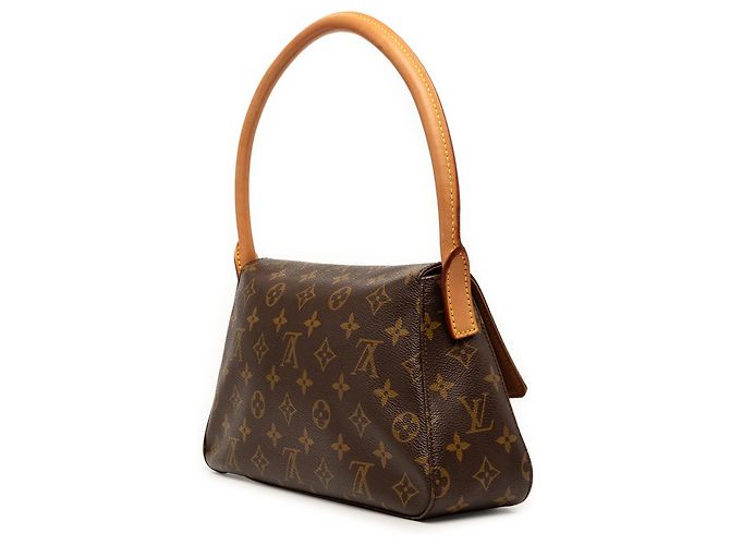 Louis Vuitton Brown Monogram Mini Looping Braun - Ansicht 2