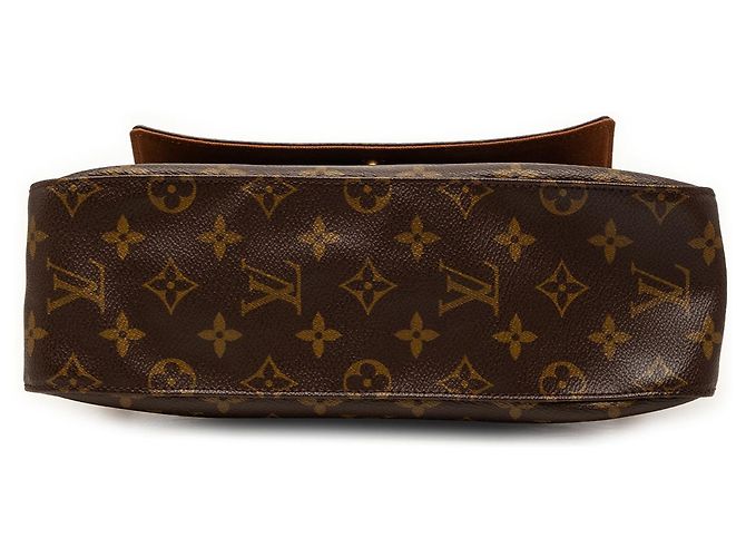 Louis Vuitton Brown Monogram Mini Looping Braun - Ansicht 3