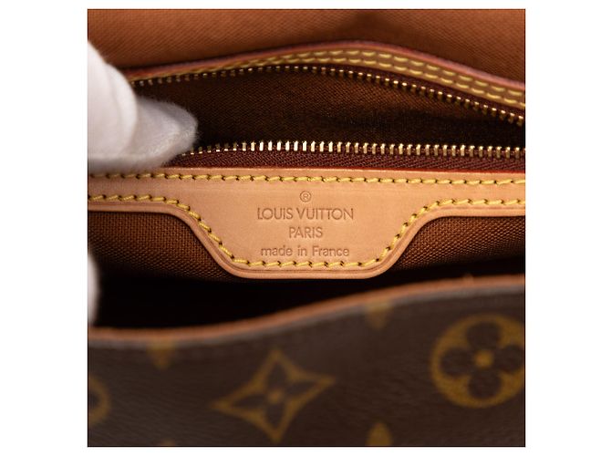 Louis Vuitton Brown Monogram Mini Looping Braun - Ansicht 5