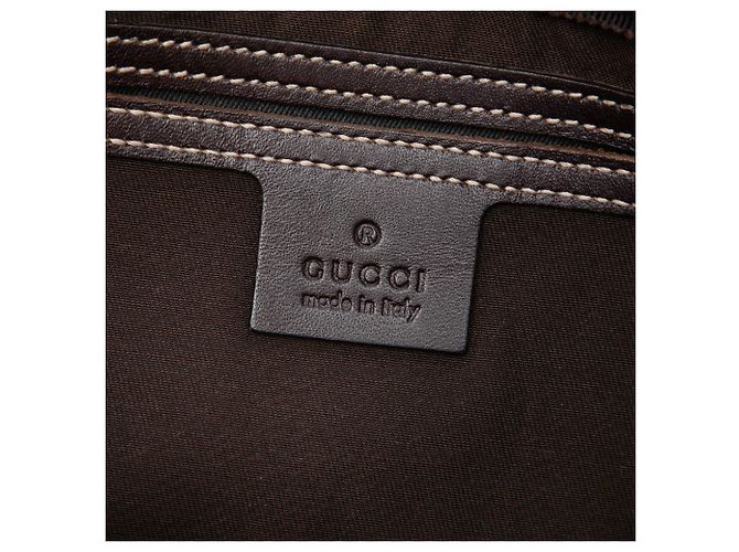 Borsa a tracolla Gucci Beige GG Supreme - vista 5