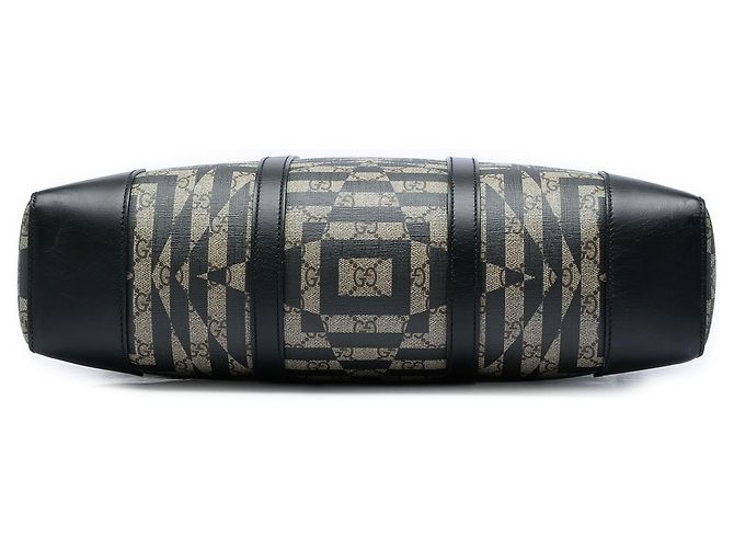 Borsetta da lavoro Gucci Beige GG Supreme Caleido Eden - vista 3