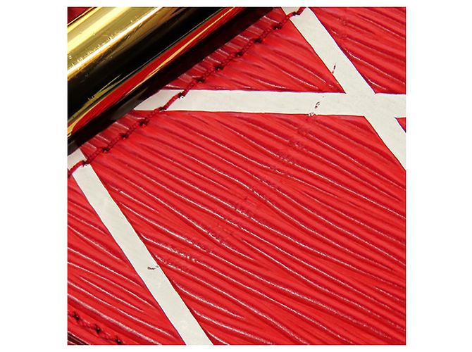 Louis Vuitton Red Epi Malletage Twist Rot - Ansicht 11