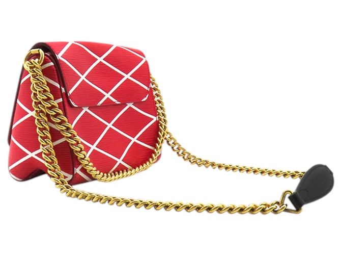 Louis Vuitton Red Epi Malletage Twist Rot - Ansicht 2