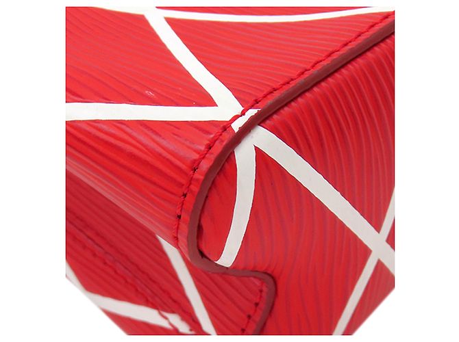 Louis Vuitton Red Epi Malletage Twist Rot - Ansicht 9