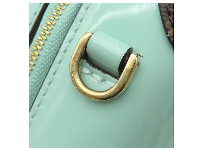 Louis Vuitton Green Vernis Miroir Venice Verde Verde chiaro - vista 8