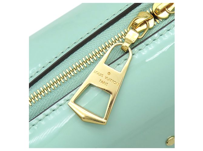 Louis Vuitton Green Vernis Miroir Venice Verde Verde chiaro - vista 9
