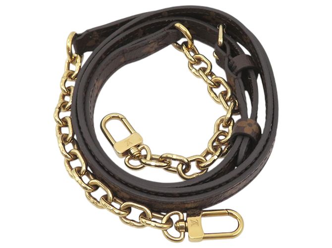 Louis Vuitton Brown Monogram Reverse Pochette Trunk Verticale Marrone - vista 14