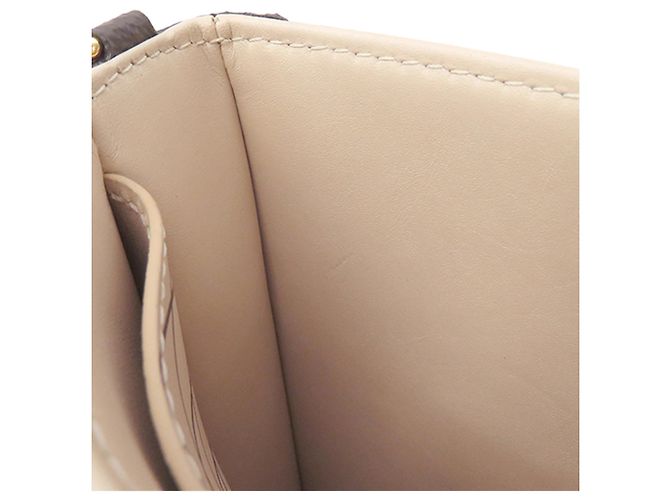 Louis Vuitton Brown Monogram Reverse Pochette Trunk Verticale Marrone - vista 6