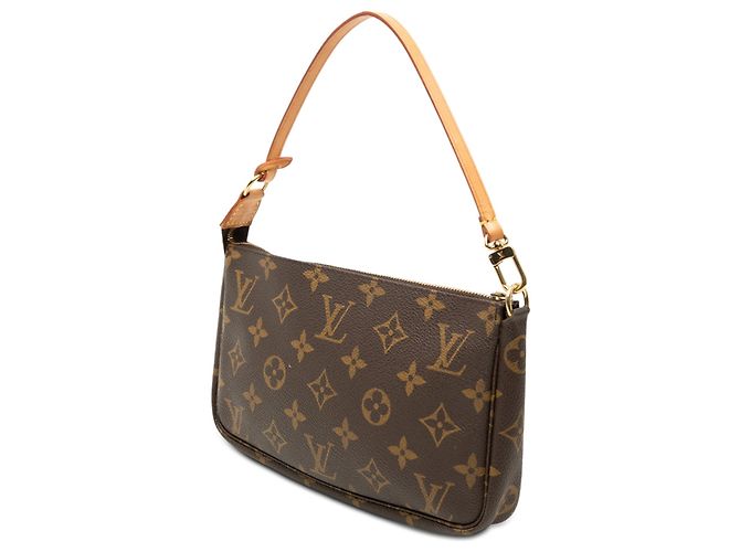 Louis Vuitton Brown Monogram Pochette Accessoires Marron - vue 2