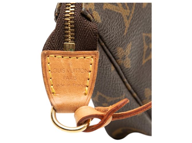 Louis Vuitton Brown Monogram Pochette Accessoires Marron - vue 6