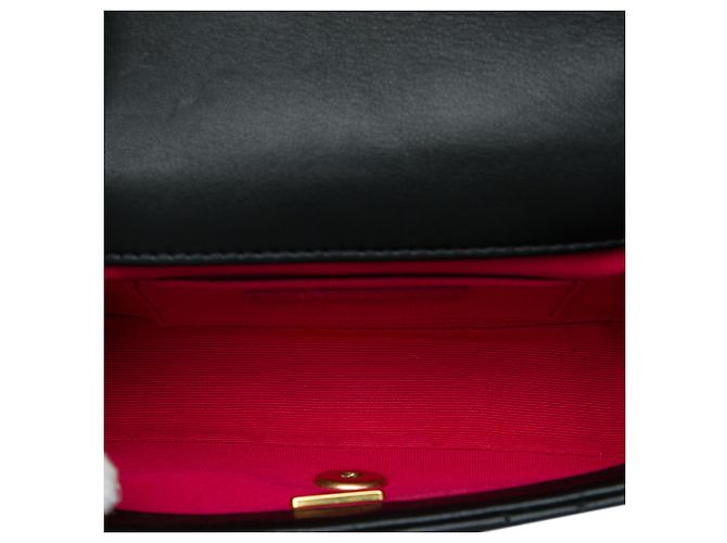 Chanel Black Mini CC Quilted Calfskin Braided My Own Frame Flap Nero - vista 4