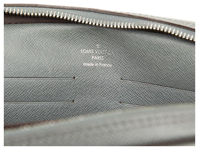 Louis Vuitton Gray Taiga Kasai Marrone - vista 5