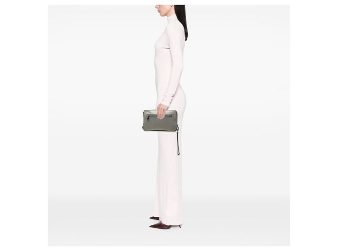 Louis Vuitton Gray Taiga Kasai Marrone - vista 6