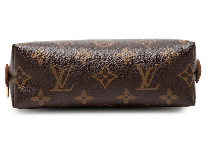 Necessaire Louis Vuitton Brown Monogram PM Marrone - vista 3