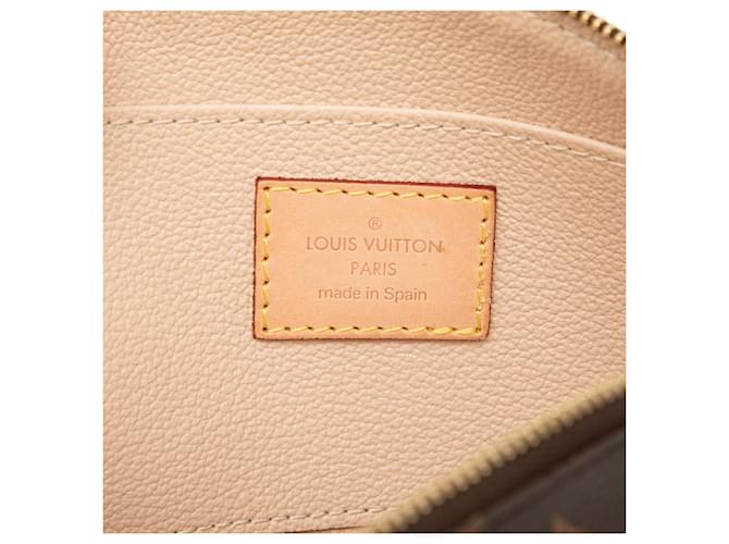 Necessaire Louis Vuitton Brown Monogram PM Marrone - vista 5