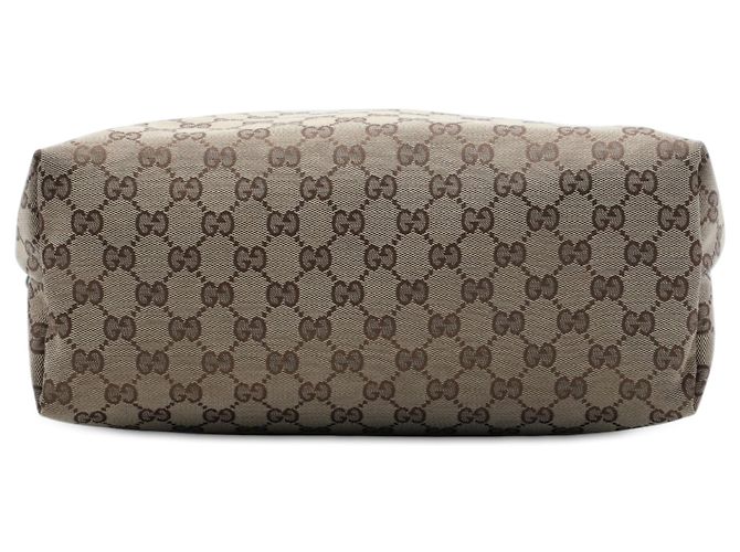 Gucci Beige GG Canvas Web Crossbody - vista 3