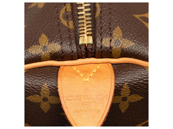 Louis Vuitton Brown Monogram Keepall 60 Marrone - vista 5