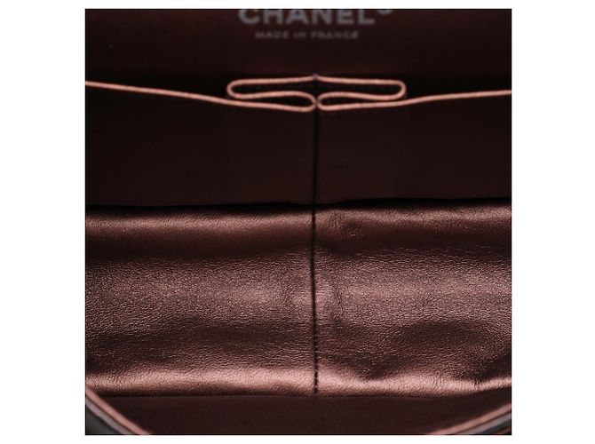 Chanel Brown Quilted Metallic Aged Calfskin Reissue 2.55 Double Flap 226 Marrone Bronzo - vista 4