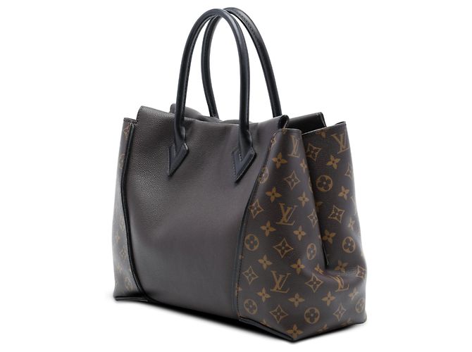 Borsa Tote Louis Vuitton Brown Monogram Veau Cachemire W PM Marrone Marrone scuro - vista 2