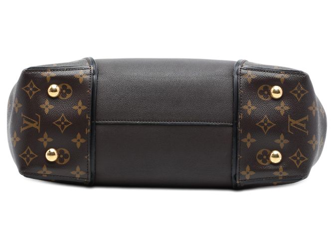 Borsa Tote Louis Vuitton Brown Monogram Veau Cachemire W PM Marrone Marrone scuro - vista 3