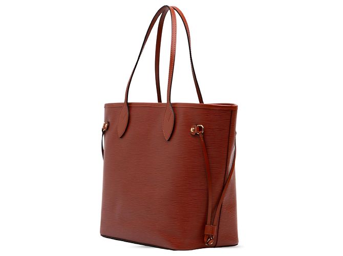 Louis Vuitton Brown Epi Neverfull MM Marrone - vista 2
