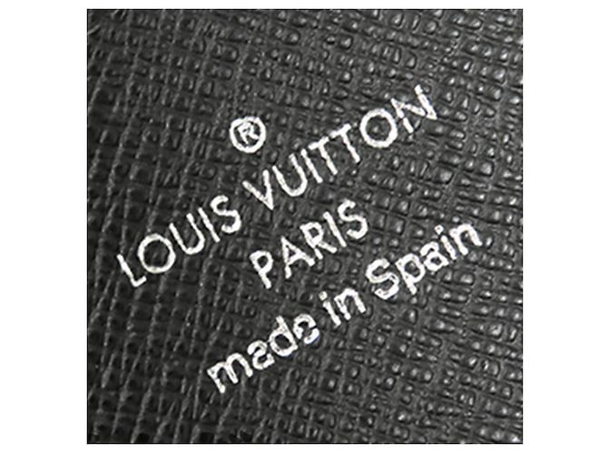 Cartera Louis Vuitton Black Damier Graphite Zippy Organizer Negro - vista 10