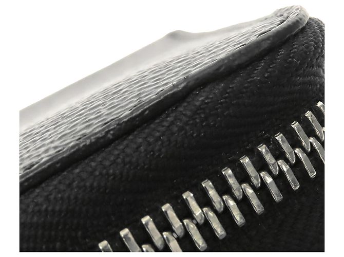 Cartera Louis Vuitton Black Damier Graphite Zippy Organizer Negro - vista 13