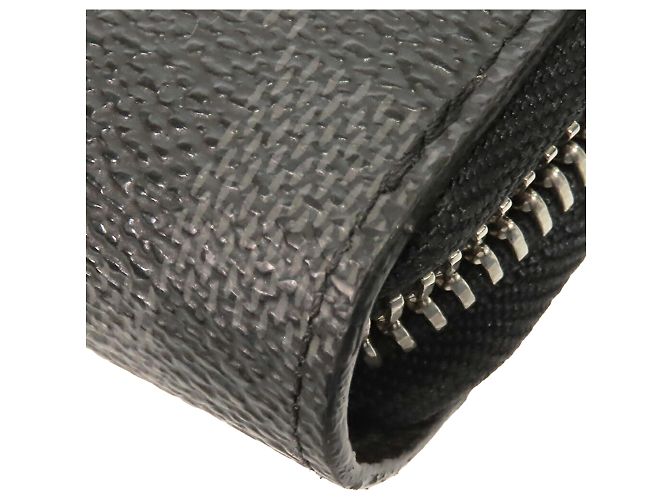 Cartera Louis Vuitton Black Damier Graphite Zippy Organizer Negro - vista 14