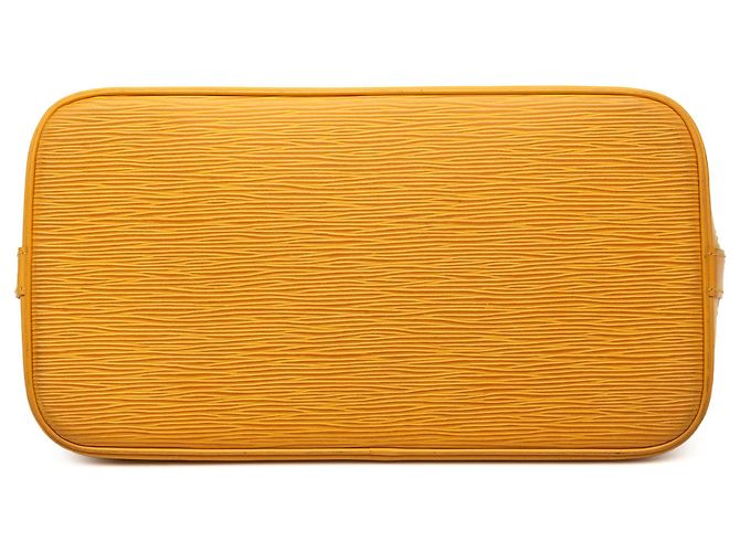 Louis Vuitton Yellow Epi Alma PM - view 3