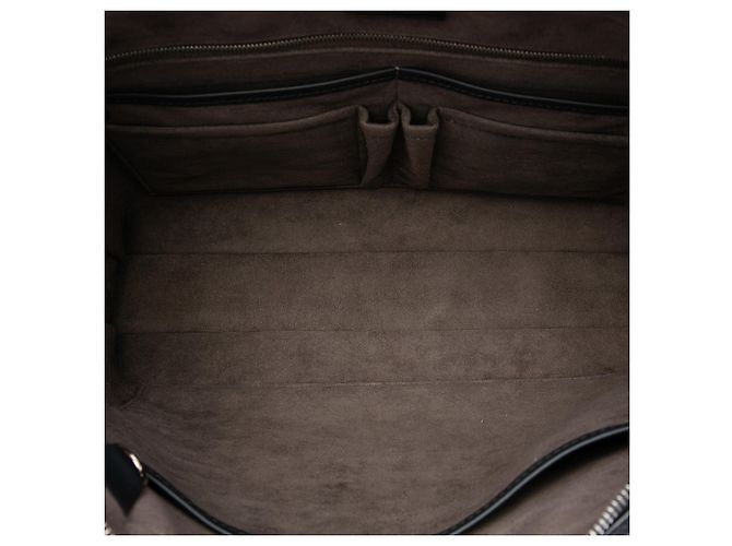 Louis Vuitton Black Epi Porte Documents Voyage Nero - vista 4