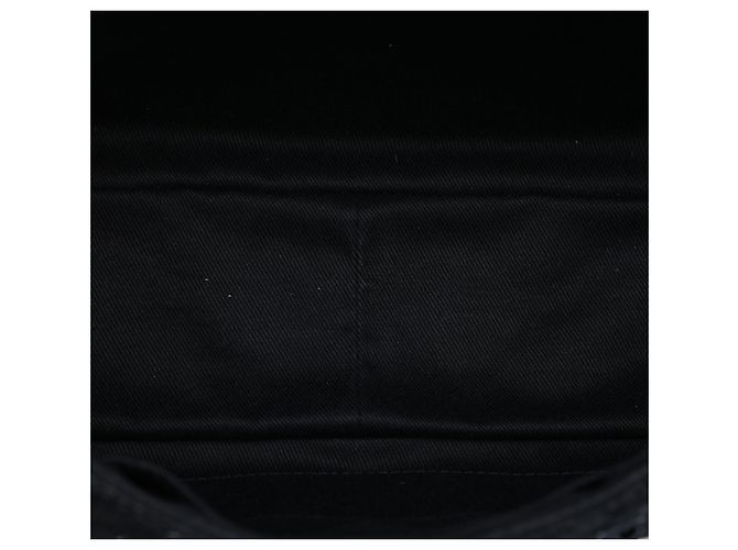 Chanel Black Jumbo Sequin Embellished Quilted Tweed Reissue 2.55 Messenger Flap Nero - vista 4