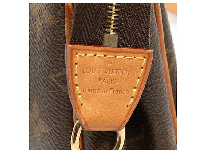 Louis Vuitton Brown Monogram Eva Marrone - vista 5