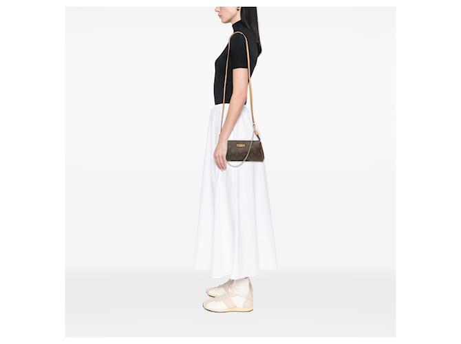 Louis Vuitton Brown Monogram Eva Marrone - vista 7