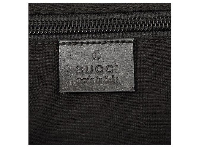 Borsa a cintura Gucci in tela GG nera Nero - vista 5