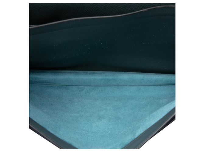 Hermès Blue Togo Sac A Depeches 38 - vista 4