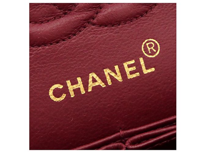 Chanel Black Small Classic Lambskin Double Flap Nero - vista 5