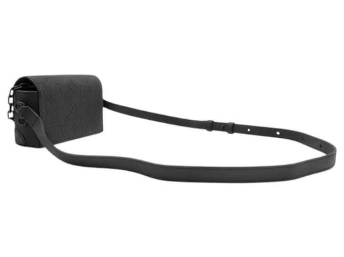 Portefeuille Porter Louis Vuitton Steamer Monogram Taurillon Noir - vue 2