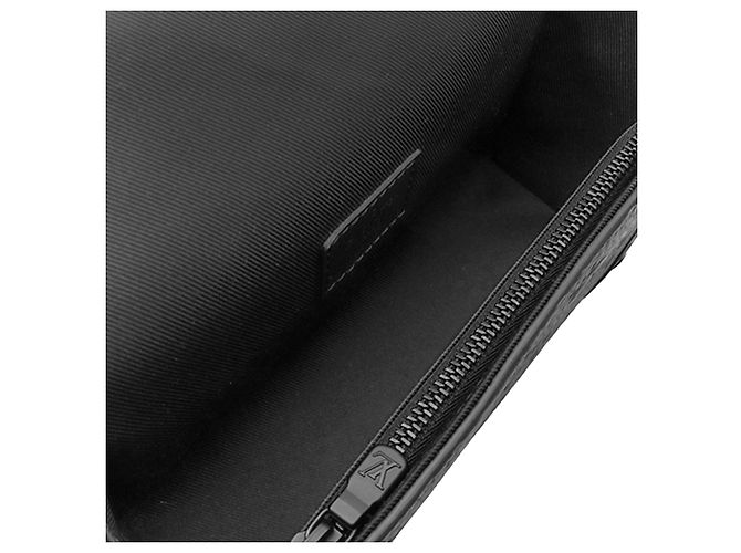 Portefeuille Porter Louis Vuitton Steamer Monogram Taurillon Noir - vue 4