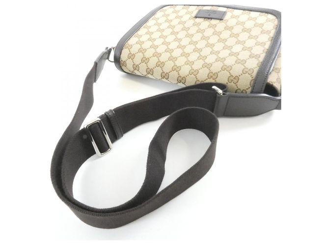 Borsa a tracolla Gucci 449172 KY9KN Marrone Beige - vista 5
