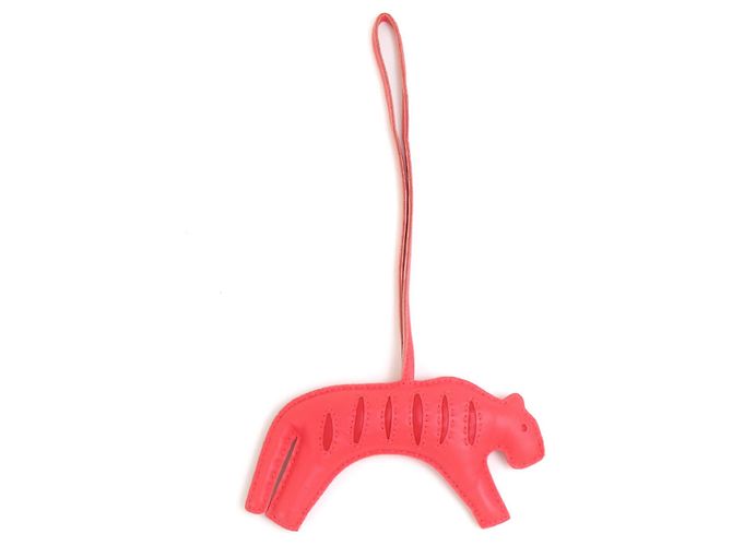 Hermès Hermes L'Ouvrier Agneau Milo Handbag Charm Rosa - vista 3