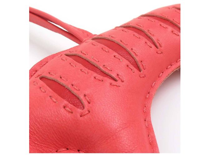 Hermès Hermes L'Ouvrier Agneau Milo Handbag Charm Rosa - vista 5