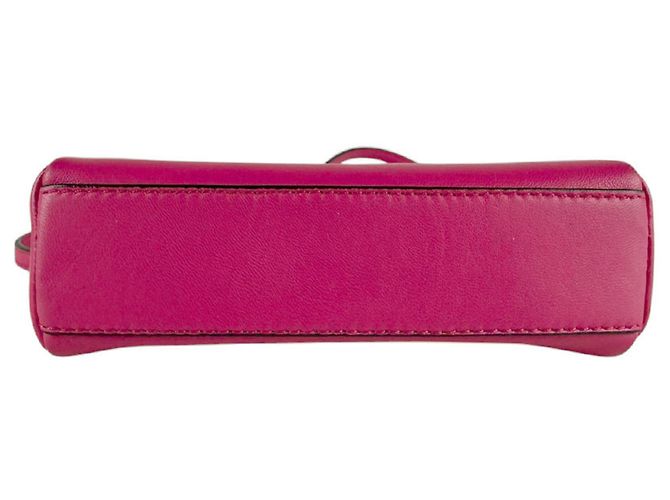 Borsa a tracolla Fendi Micro Peekaboo Rosa - vista 4