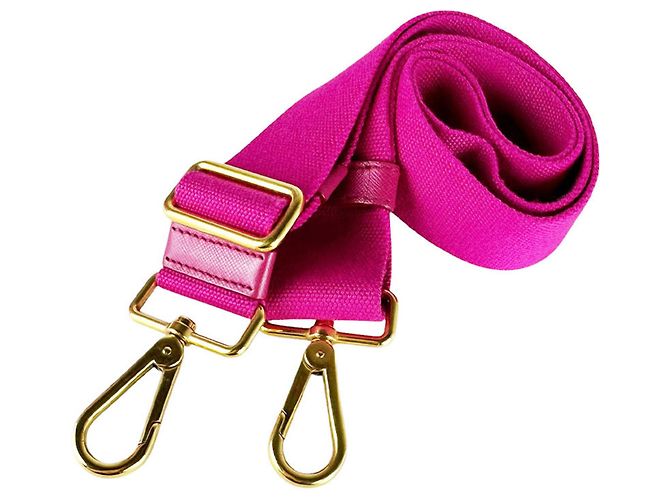 Borsa Prada in tela Canapa rosa - vista 11