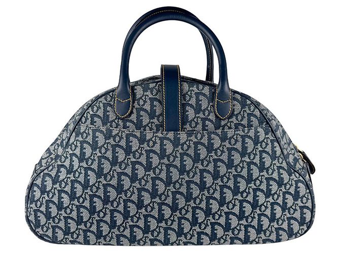 Borsa Christian Dior Navy Blu navy - vista 3