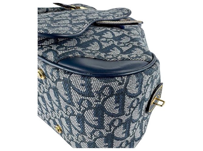 Borsa Christian Dior Navy Blu navy - vista 7