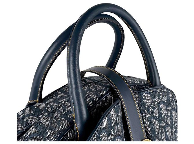 Borsa Christian Dior Navy Blu navy - vista 9