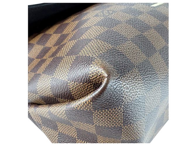 Borsa a tracolla Louis Vuitton Damier Canvas Damier ebene - vista 8